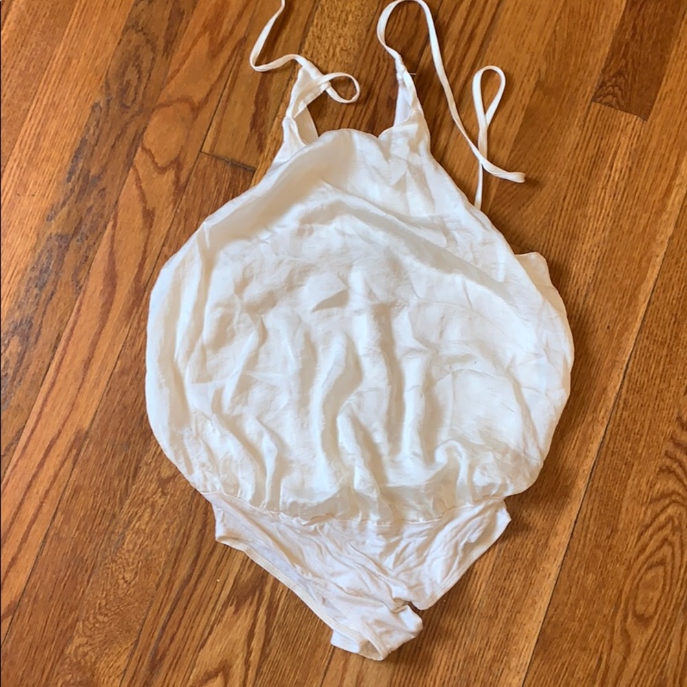 Satin bodysuit